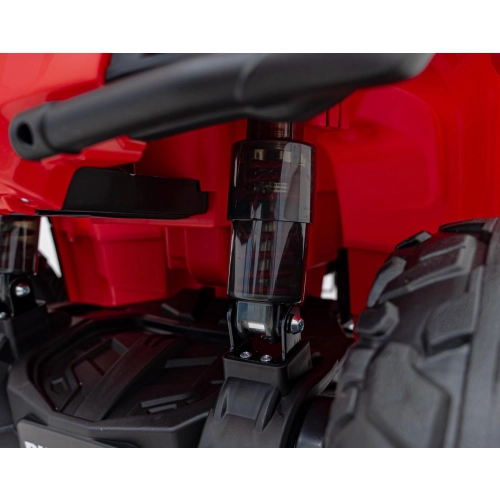 Quad na akumulator dla dzieci Can Am Outlander ATV z pilotem Czerwony DK-CA005.2.4GHZ